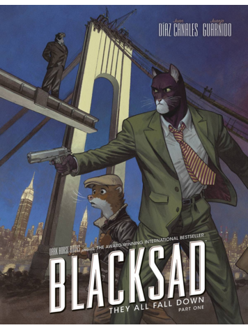 DARK HORSE COMICS BLACKSAD THEY ALL FALL DOWN HC PART 01