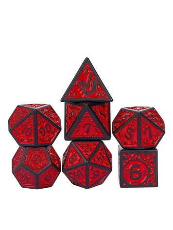 FOAM BRAIN GAMES BLOODTHIRST RPG DICE SET