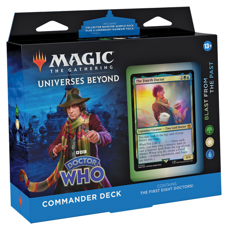MTG UNIVERSES BEYOND - DOCTOR WHO COMMANDER DECK BLAST FROM THE PAST