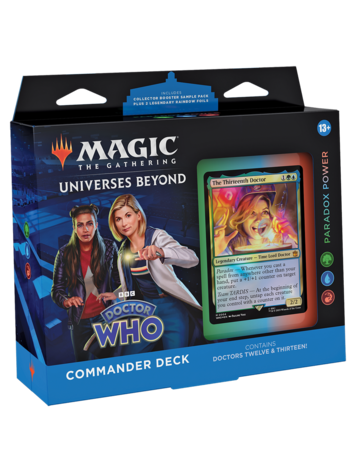 MTG UNIVERSES BEYOND - DOCTOR WHO COMMANDER DECK PARADOX POWER