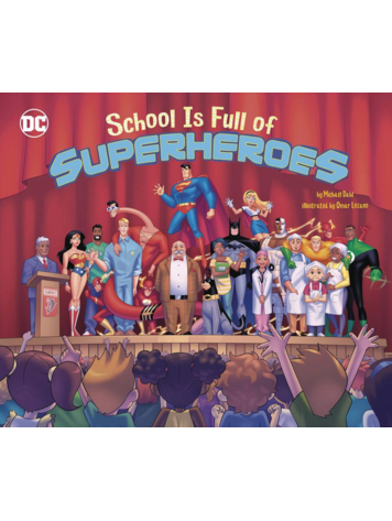 CAPSTONE PRESS SCHOOL IS FULL OF SUPERHEROES HC