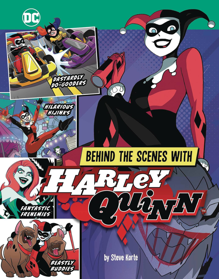 STONE ARCH BOOKS BEHIND THE SCENES WITH HARLEY QUINN SC