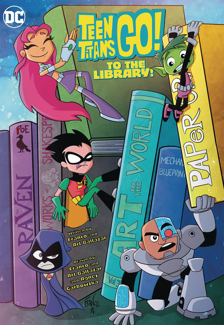 DC COMICS TEEN TITANS GO TO THE LIBRARY TP