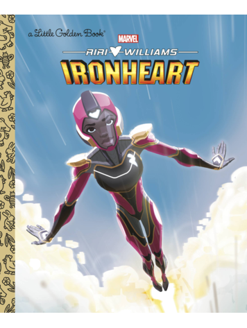 GOLDEN BOOKS MARVEL IRONHEART LITTLE GOLDEN BOOK