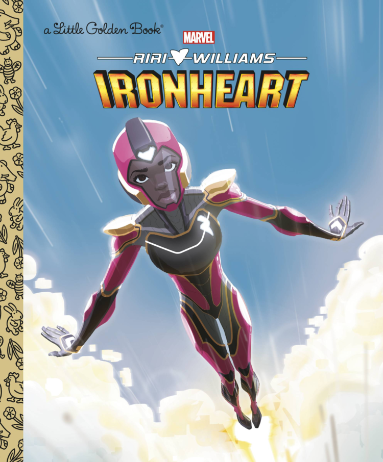 GOLDEN BOOKS MARVEL IRONHEART LITTLE GOLDEN BOOK
