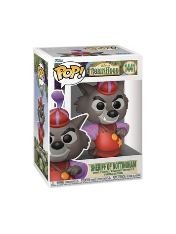 FUNKO POP DISNEY ROBIN HOOD SHERIFF OF NOTTINGHAM VIN FIG