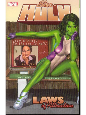 MARVEL COMICS SHE-HULK TP VOL 04 LAWS OF ATTRACTION