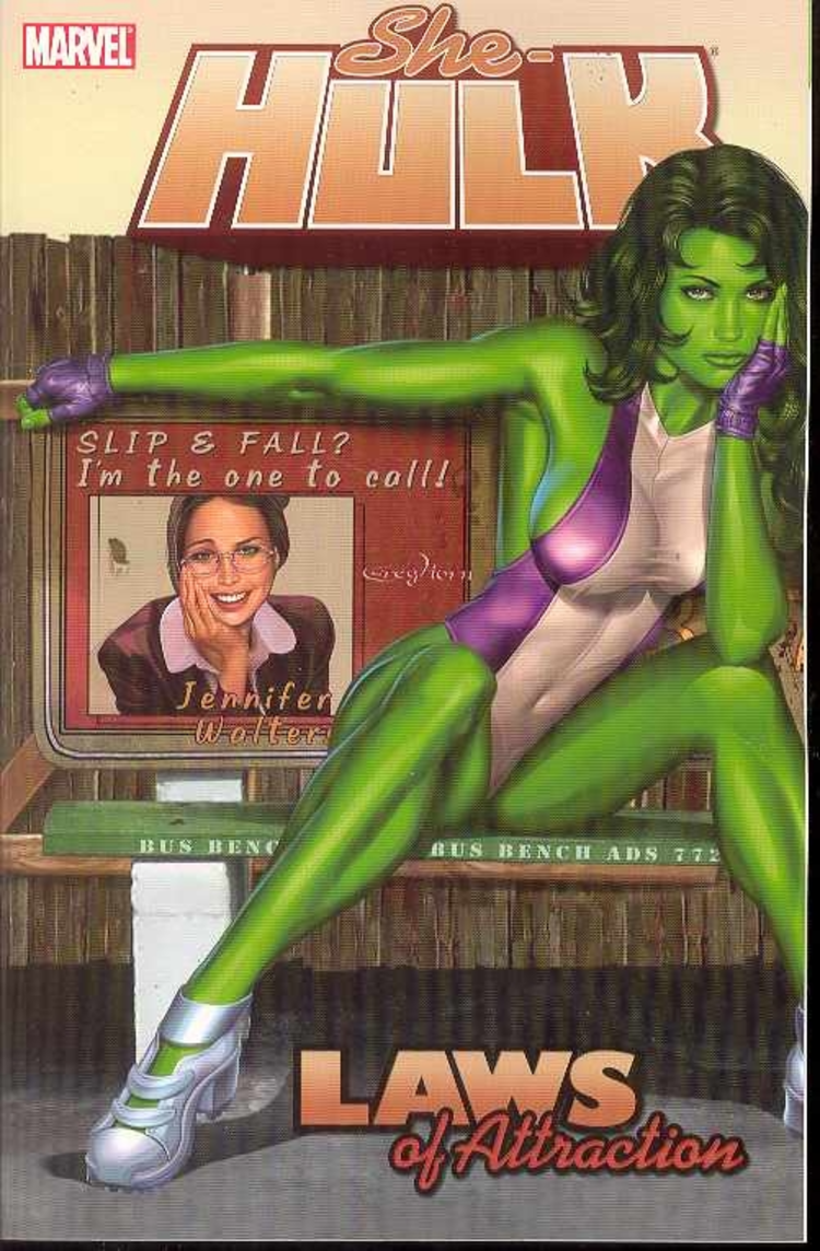 MARVEL COMICS SHE-HULK TP VOL 04 LAWS OF ATTRACTION