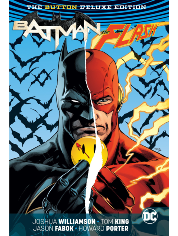 DC COMICS BATMAN FLASH THE BUTTON DELUXE ED HC (REBIRTH)