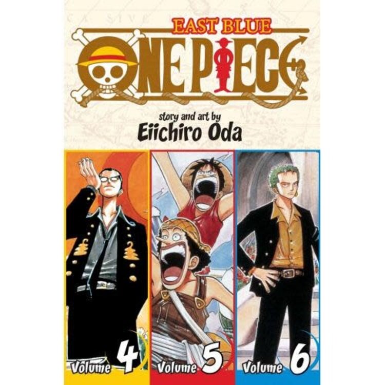 VIZ MEDIA LLC ONE PIECE 3IN1 TP VOL 02 (4-6)