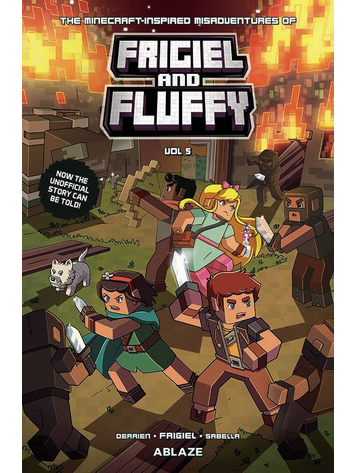 ABLAZE PUBLISHING MINECRAFT INSPIRED MISADV FRIGIEL & FLUFFY HC VOL 05