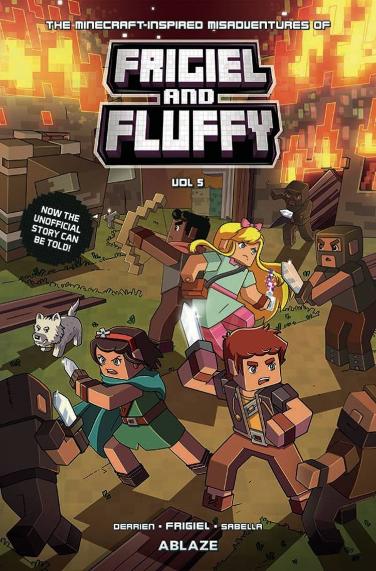 ABLAZE PUBLISHING MINECRAFT INSPIRED MISADV FRIGIEL & FLUFFY HC VOL 05