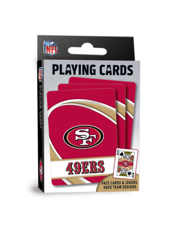 SAN FRANCISCO 49ERS PLAYING CARDS