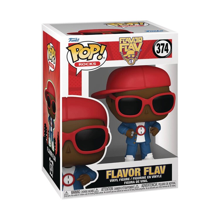 FUNKO POP ROCKS FLAVOR FLAV FLAVOR OF LOVE VIN FIG