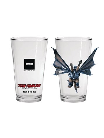 FUNKO TOON TUMBLERS MECHA GHIDORAH PINT GLASS
