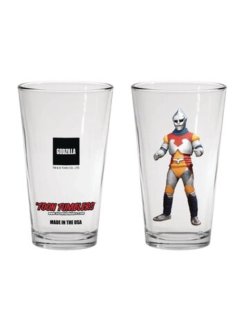 TOON TUMBLERS JET JAGUAR PINT GLASS