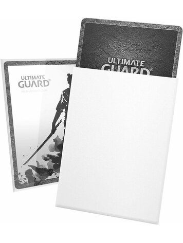 ULTIMATE GUARD KATANA SLEEVES STANDARD SIZE WHITE 100 CT