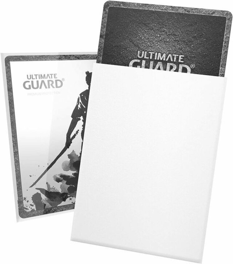 ULTIMATE GUARD KATANA SLEEVES STANDARD SIZE WHITE 100 CT