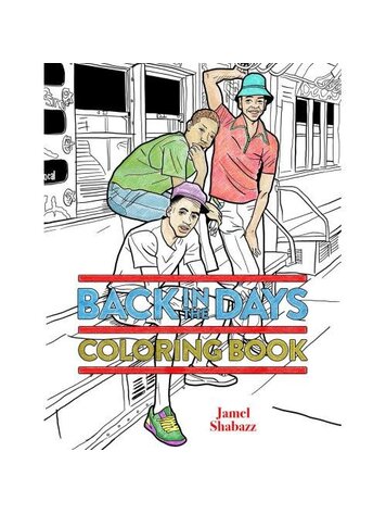 BACK IN THE DAYS COLORING BOOK