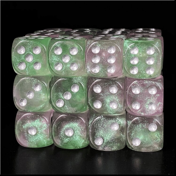 FOAM BRAIN GAMES FOAM BRAIN GAMES 12 PIECE PIP D6'S - LAVENDER LILACS