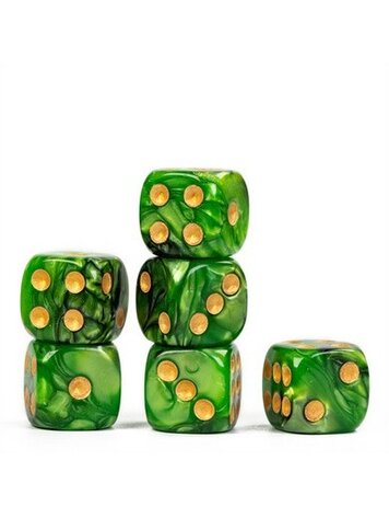 FOAM BRAIN GAMES FOAM BRAIN GAMES 12 PIECE PIP D6'S - LAKEBED