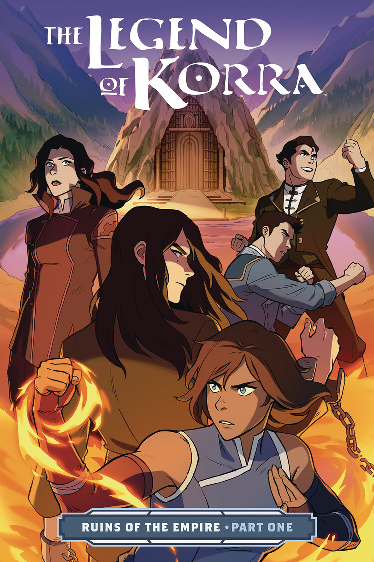 DARK HORSE COMICS LEGEND OF KORRA TP PART 01 RUINS OF EMPIRE