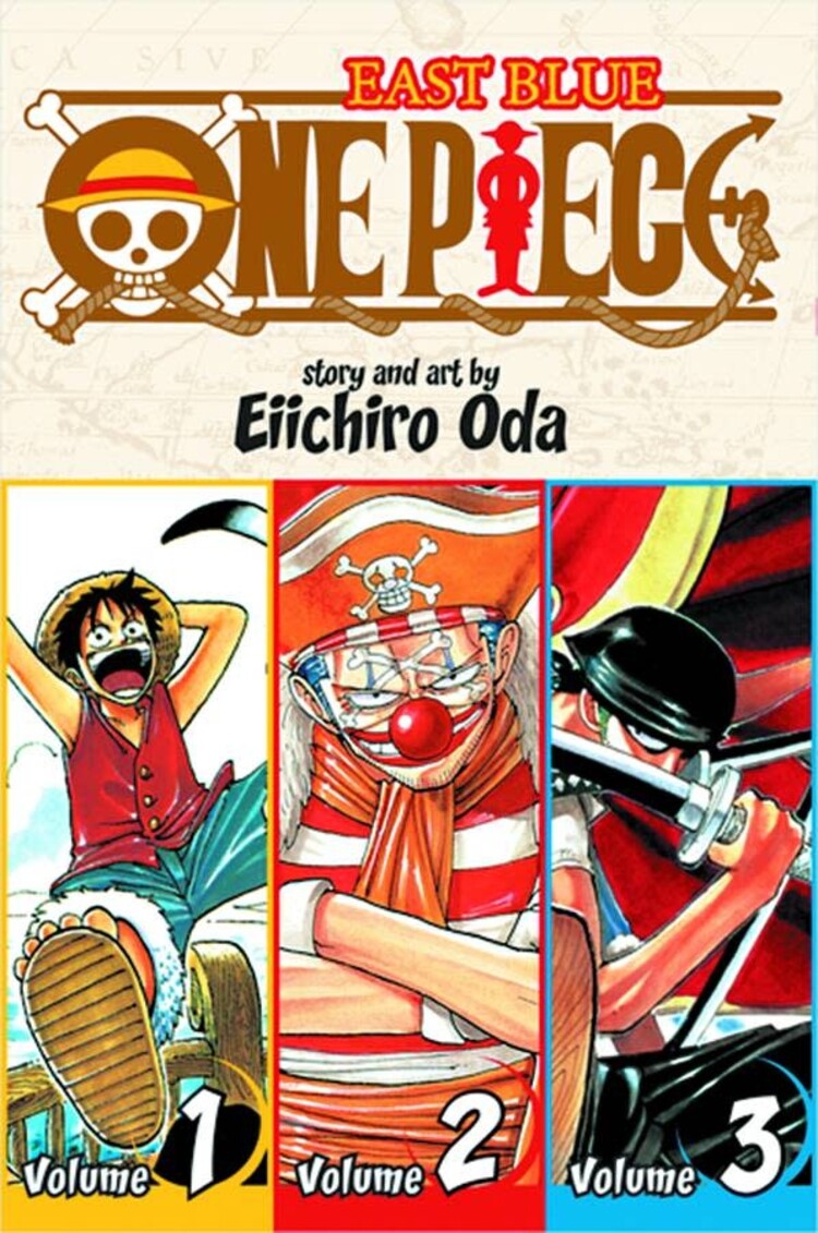 VIZ MEDIA LLC ONE PIECE 3IN1 TP VOL 01 (1-3)