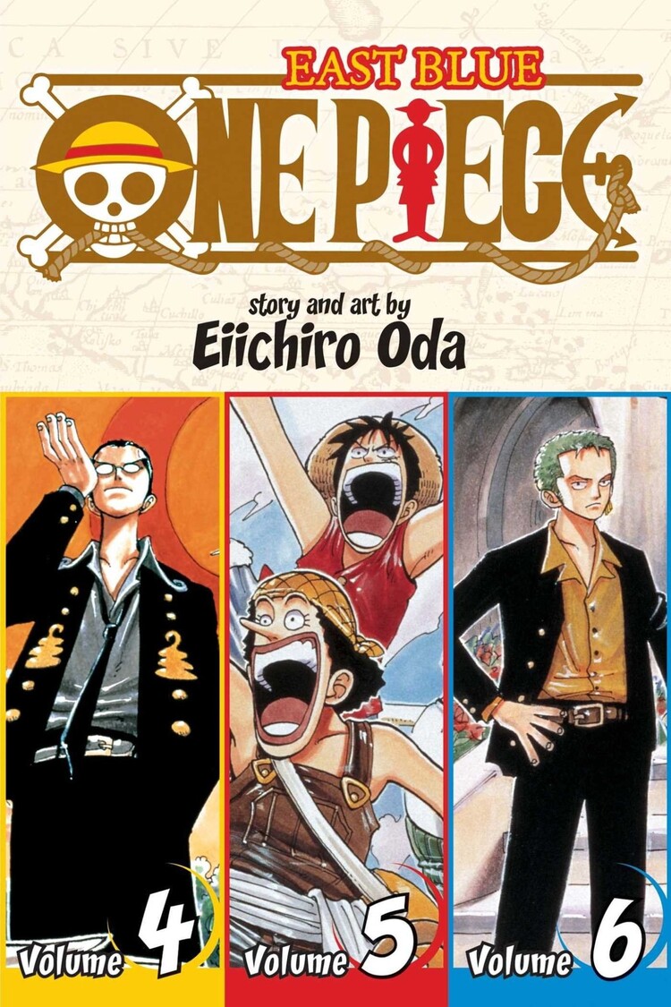 VIZ MEDIA LLC ONE PIECE 3IN1 TP VOL 02 (4-6)