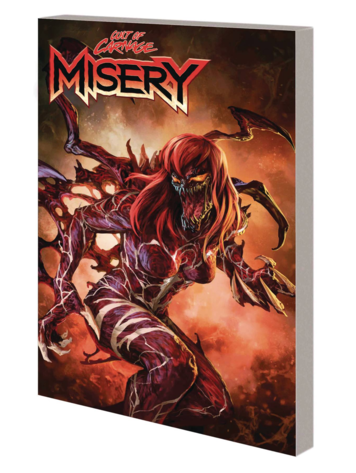 MARVEL COMICS CULT OF CARNAGE MISERY TP SIGNING