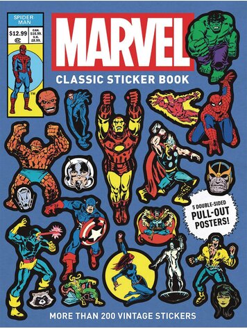 ABRAMS MARVEL CLASSIC STICKER BOOK