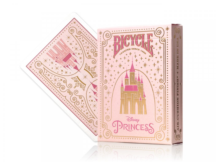 BICYCLE PLAYING CARDS - DISNEY PRINCESS (PINK)