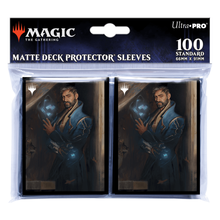 ULTRA PRO MURDERS AT KARLOV MANOR ALQUIST PROF MASTER SLEUTH STANDARD DECK PROTECTOR SLEEVES (100CT)