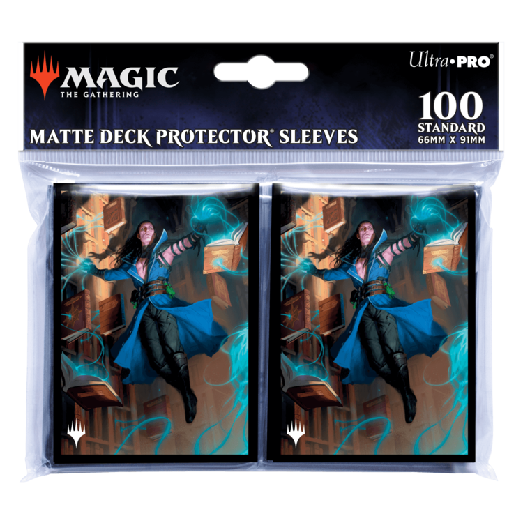 ULTRA PRO MTG MURDERS AT KARLOV MANOR MIRKO, OBSESSIVE THEORIST STANDARD DECK PROTECTOR SLEEVES (100CT)