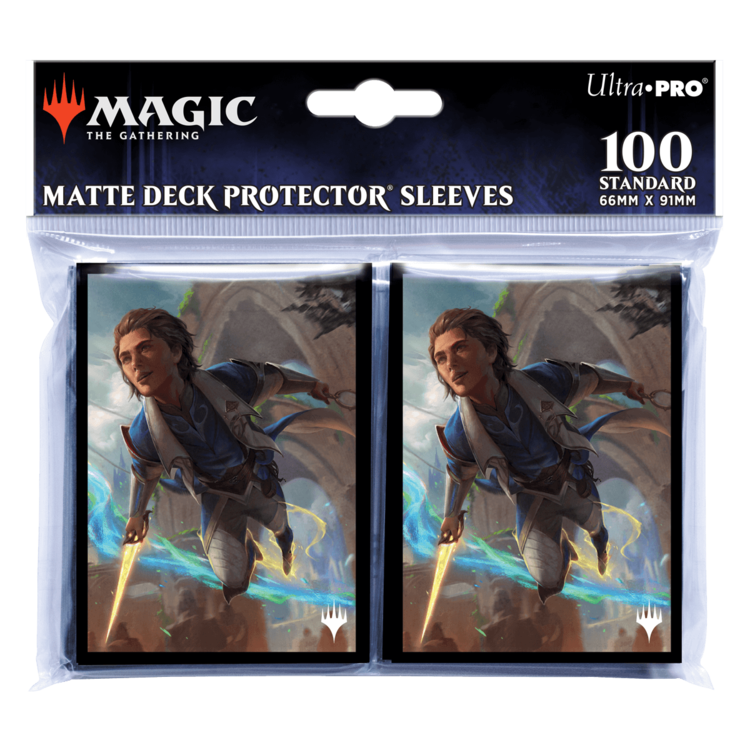 ULTRA PRO MTG MURDERS AT KARLOV MANOR KELLAN, INQUISITIVE PRODIGY STANDARD DECK PROTECTOR SLEEVES (100CT)