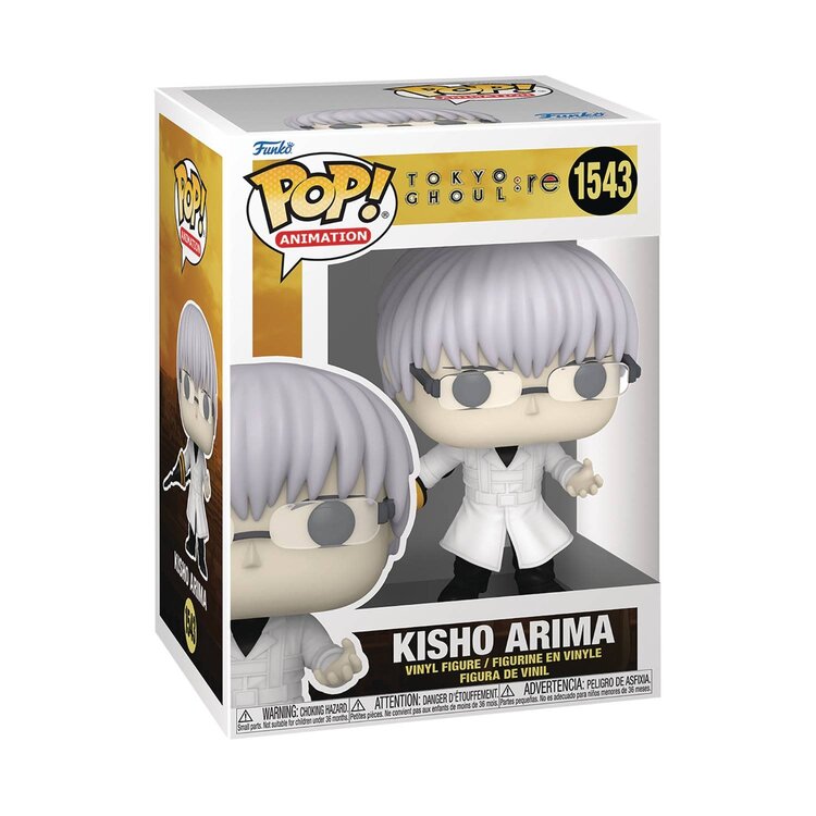 FUNKO POP ANIMATION TOKYO GHOUL RE KISHO ARIMA VIN FIG