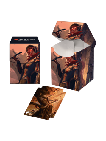 ULTRA PRO MTG MURDERS AT KARLOV MANOR MASSACRE GIRL, KNOWN KILLER 100+ DECK BOX
