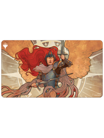 ULTRA PRO MTG MURDERS AT KARLOV MANOR AURELIA, THE LAW ABOVE STANDARD GAMING PLAYMAT