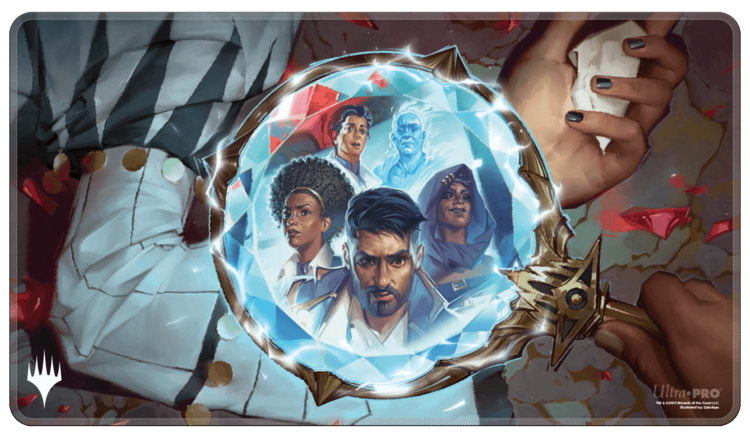 ULTRA PRO MTG MURDERS AT KARLOV MANOR KEY ART HOLOFOIL PLAYMAT