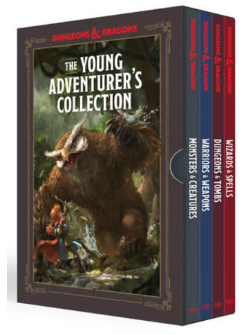 TEN SPEED PRESS D&D YOUNG ADVENTURERS COLLECTION HC 4 BOOK BOX SET VOL 01