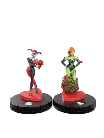 DC HEROCLIX: ICONIX - HARLEY QUINN ROSES FOR RED