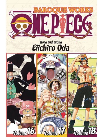 VIZ MEDIA LLC ONE PIECE 3IN1 TP VOL 06 (16-18) VIZ MEDIA LLC ONE PIECE 3IN1 TP VOL 06 (16-18)