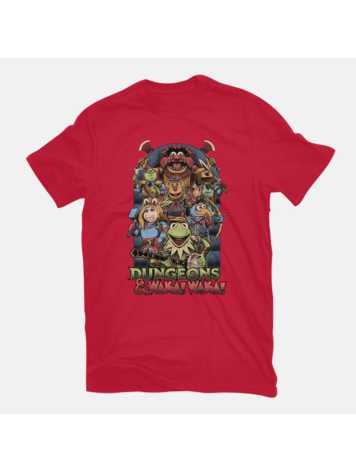 DUNGEONS AND WAKA WAKA T-SHIRT UNISEX