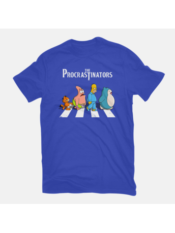 THE PROCRASTINATORS T-SHIRT UNISEX
