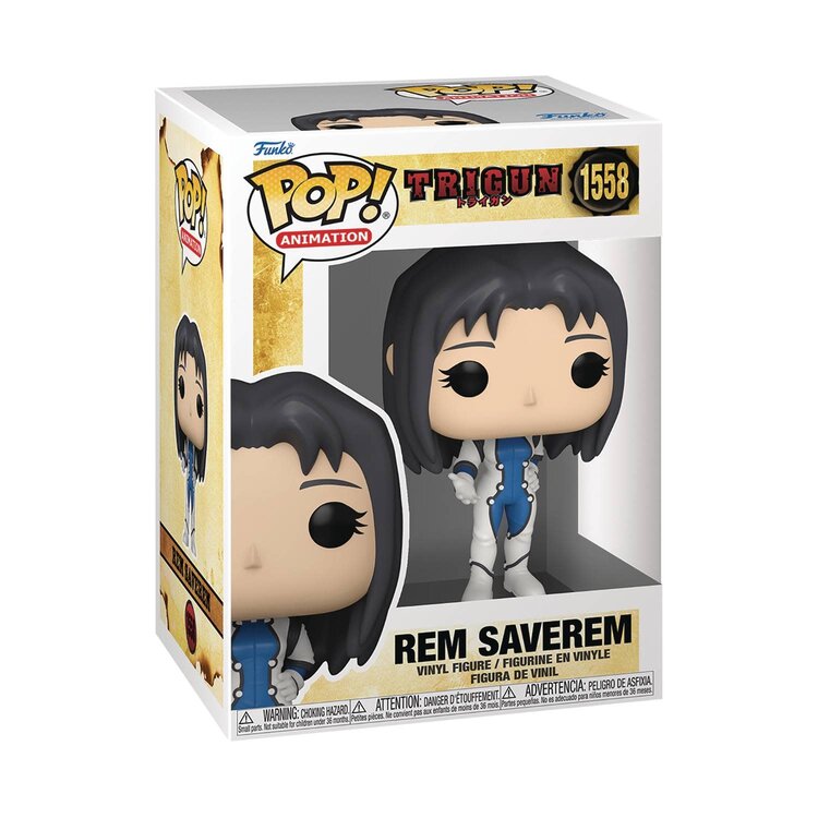 FUNKO POP ANIMATION TRIGUN REM SAVEREM VIN FIG