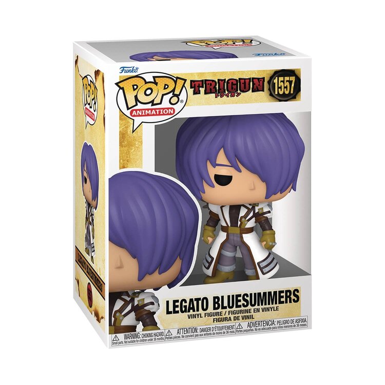 FUNKO POP ANIMATION TRIGUN L BLUESUMMERS VIN FIG