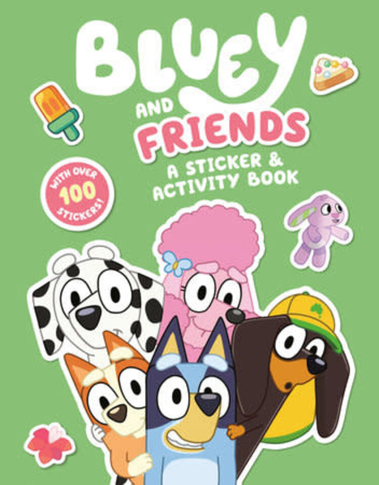 PENGUIN RANDOM HOUSE BLUEY AND FRIENDS STICKER AND ACTIVITY BOOK