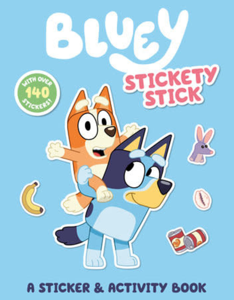 PENGUIN RANDOM HOUSE BLUEY STICKETY STICKER AND ACTIVITY BOOK