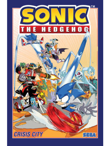 IDW PUBLISHING SONIC THE HEDGEHOG TP VOL 05 CRISIS CITY