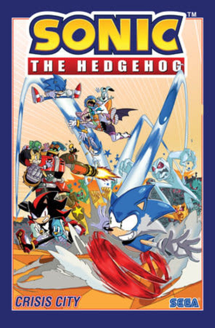 IDW PUBLISHING SONIC THE HEDGEHOG TP VOL 05 CRISIS CITY