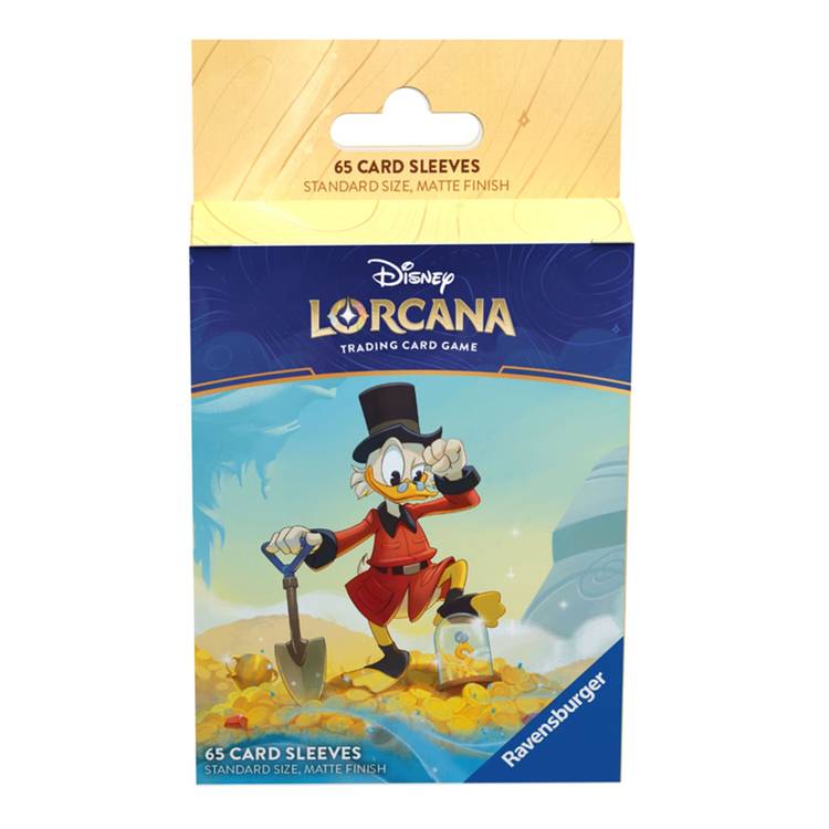 DISNEY LORCANA TCG: INTO THE INKLANDS CARD SLEEVES - SCROOGE MCDUCK